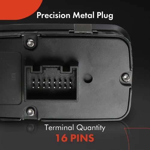 Vista 6 de A-Premium Master - Interruptor de ventana eléctrico compatible con Porsche 911 2012 2013 2014 2015 2016 2017 2018 2019 delantero izquierdo del lado