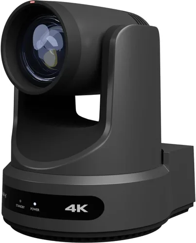 Vista 3 de PTZOptics Link 4K 12x Zoom óptico PTZ Cámara - Gris