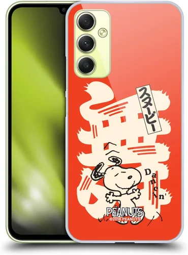 Vista 19 de Head Case Designs Funda rígida con licencia oficial de Peanuts Charlie Brown Oriental Snoopy compatible con Samsung Galaxy A15