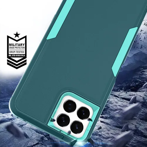 Vista 3 de Asuwish Funda para teléfono Boost Mobile Celero 5G Plus de 7 pulgadas 2023 con cubierta protectora de pantalla de vidrio templado y accesorios