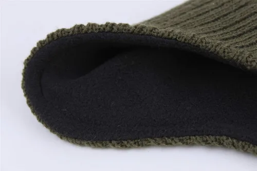 Vista 5 de Connectyle Gorro de invierno cálido para hombre, con forro polar y orejera, gorro diario