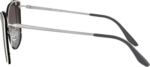 Vista 2 de Prada Mujer 0PR 59VS PlataNegroMarfilEspejo Gris GradientePlata