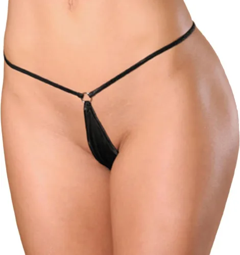 Vista 3 de ETAOLINE Ropa interior sexy de tiro bajo para mujer, tanga con espalda en Y