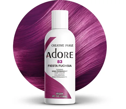 Vista 121 de Adore Tinte semipermanente verde para el cabello, vegano y sin crueldad, 4 onzas líquidas, 163 Green Apple (paquete de 1)
