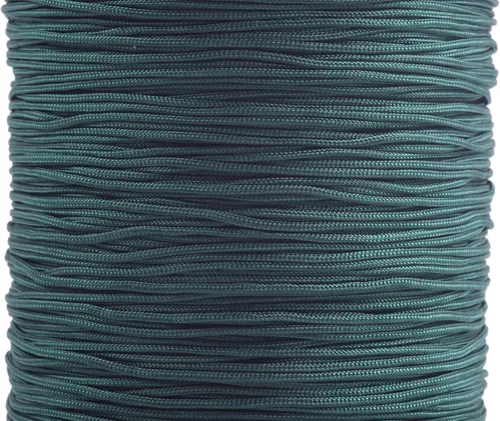 Vista 11 de KONMAY 1 rollo de cuerda de nailon de 150 yardas, trenzado de 0.016 in de nailon Shamballa Macramé/cordón de cuentas, cordón de nudo chino, cuerda