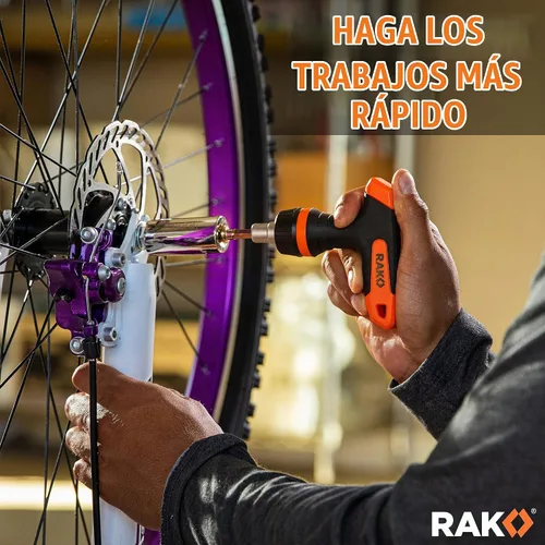 Vista 7 de RAK Universal Socket Grip (0.276 - 0.748 pulgadas) - Llave de trinquete multifunción, adaptador de taladro eléctrico de 15 piezas, conjunto