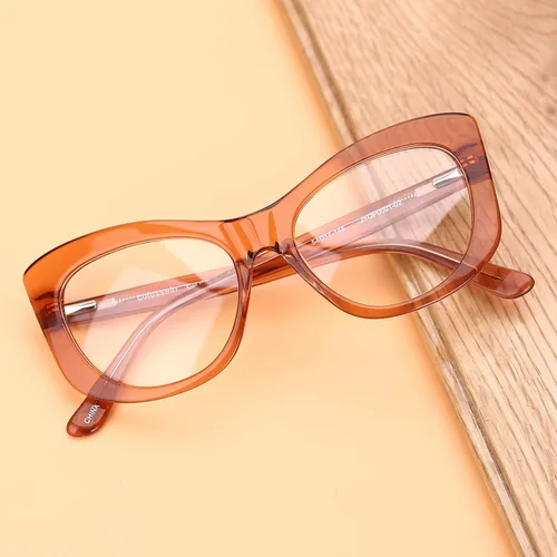Vista 5 de COLOSSEIN HandCrafted Optical Eyeglasses Spectacle Eyewear Frame for Women