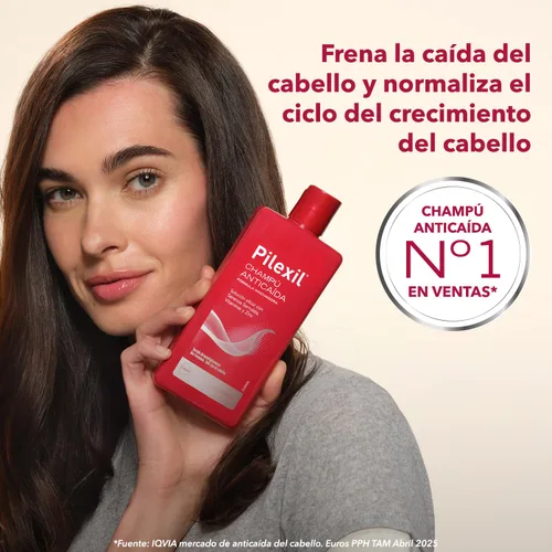 Vista 4 de Pilexil Champú Anticaída triple protección 450 Ml