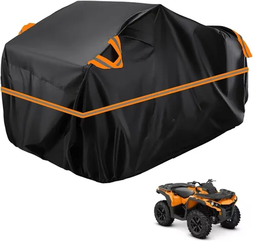 Vista 261 de Cubierta para ATV impermeable compatible con Arctic Cat H1 EFI TRV Cruiser 4x4 2011, cubierta de 210D para vehículos de 4 ruedas, cubierta para quad