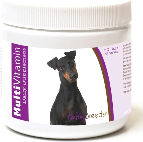 Vista 157 de Healthy Breeds Affenpinscher - Masticables blandos multivitamínicos, 60