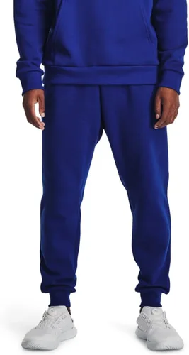 Vista 20 de Under Armour Rival - Pantalones de correr de forro polar para hombre (001) Negro / Blanco