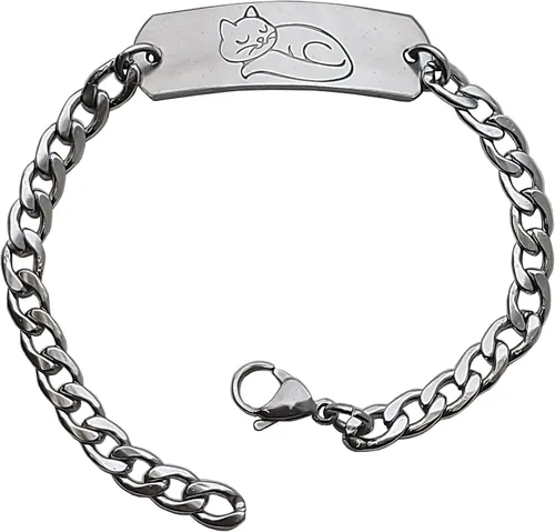 Vista 19 de Pulsera de identificación ajustable personalizada para niños y adultos Mariposa
