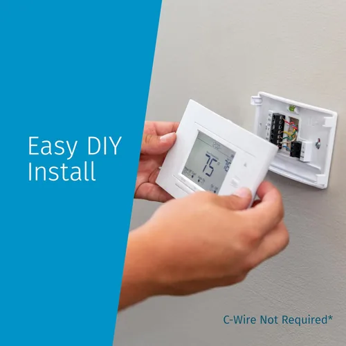 Vista 14 de Sensi - Termostato inteligente, 100 años de experiencia, Wi-Fi, privacidad de datos, programable, fácil de instalar, funciona con Alexa, certificado