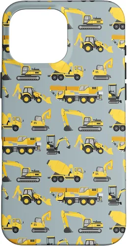 Vista 19 de Fun Construction Vehicles Truck Pattern Case for iPhone 17