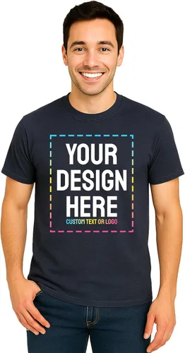 Vista 11 de Camisetas Gildan personalizadas - Camisetas personalizadas con texto, imagen o logotipo Diseña tu propia camisa para hombres y mujeres Merch on