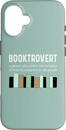 Vista 32 de Booktrovert Book Lover Book Worm Reading Nerd Bookshelf Case for iPhone 17