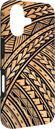 Vista 3 de Polynesian Art Island Inspired Case for iPhone 17