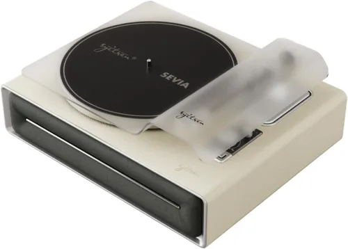 Vista 3 de syitren SEVIA Tocadiscos Vintage Tornamesa para Discos de Vinilo con Altavoces Integrados Bluetooth Fonógrafo Retro Adjustable