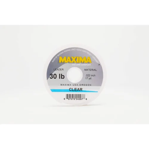 Vista 9 de Maxima Fishing Line Leader Wheel, transparente, 1 libra, 27 yardas