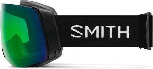 Vista 2 de Smith 4D MAG Gafas de nieve – Gafas de esquí y snowboard para adultos con lente diaria y visión BirdsEye – para hombres y mujeres Negro + espejo
