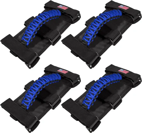 Vista 33 de Asas de agarre para Jeep Wrangler JK JKU JL JLU TJ YJ Sports Sahara Freedom Rubicon Unlimited Gladiator JT 1955-2023 UTV ATV Accesorios Premium 550