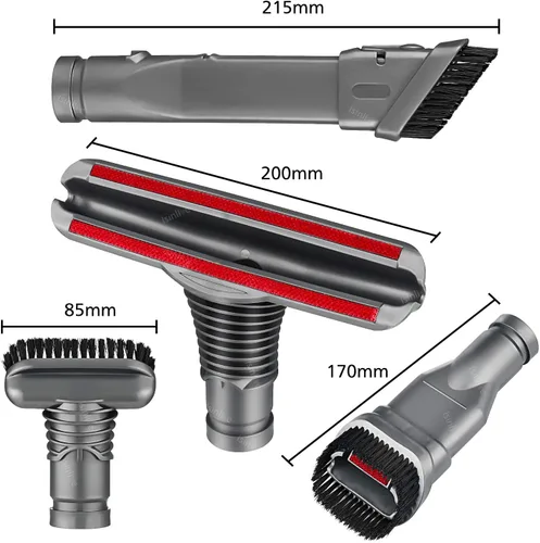 Vista 6 de isinlive Kit de cepillo de repuesto para Dyson V6 DC30 DC31 DC34 DC35 DC39 DC41 DC44 DC45 DC52 DC58 DC59 DC61 DC62 DC63 DC74 accesorios