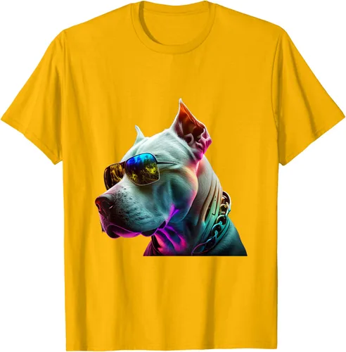 Vista 55 de Dogo Argentino Dogs Dogo Argentinos Camiseta, Negro