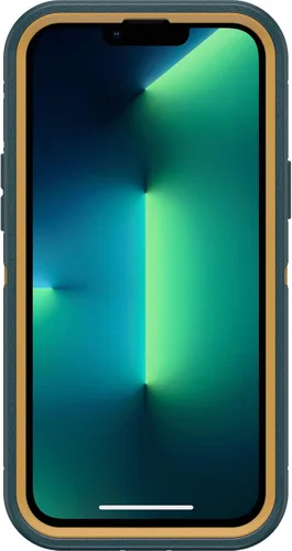 Vista 3 de OtterBox Defender Series - Funda de edición sin pantalla para iPhone 13 Pro Max y iPhone 12 Pro Max (solamente), solo funda, protección de defensa