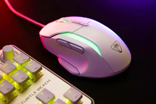 Vista 2 de Turtle Beach Kone II Ratón para juegos RGB con cable, sensor óptico de 26000 DPI, interruptores ópticos de vida útil de 100M clics, 23 entradas