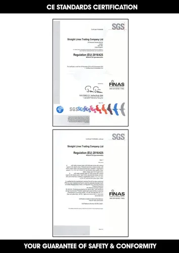 Vista 6 de voltX GT - Lentes de seguridad bifocales ajustables para lectura (lente marrón +1.0), ANSI Z87.1+ y CE EN166FT, revestimiento antiniebla, lente