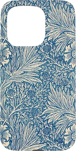 Vista 14 de William Morris Violet Marigold Wallpaper Art Deco Nouveau Case for iPhone 17