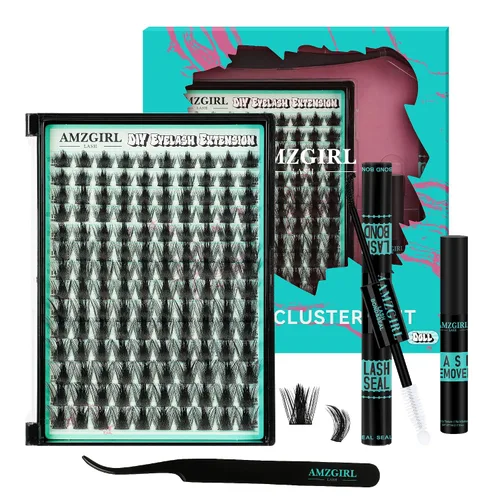 Vista 13 de Kit de racimos de pestañas con purpurina de AMZGIRL