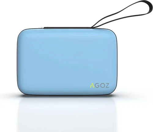 Vista 8 de AGOZ Funda de juego de cartas compatible con tarjetas de juego, soporte resistente al agua con correa de muñeca, funda de transporte para tarjetas