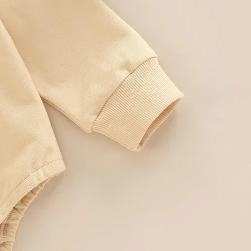 Vista 55 de Ropa de Halloween para bebé niña, sudadera con estampado de calabaza, mameluco de burbujas, lindo traje de Acción de Gracias de otoño