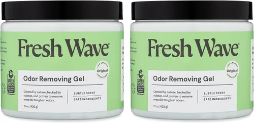 Vista 11 de Fresh Wave Gel eliminador de olores de lavanda, 7 onzas, paquete de 3, absorbentes de olores más seguros para el hogar, eliminador de olores natural