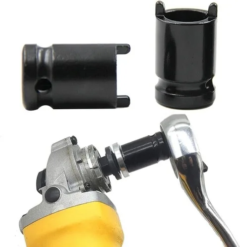 Vista 4 de Llave de enchufe para amoladora angular, herramientas de liberación de rosca de 1.52 x 0.94 pulgadas, 1.516 x 0.945 in, funda de llave eléctrica