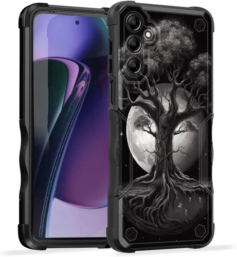 Vista 190 de Funda para Galaxy A14 5G, [Doble Capa][Protección contra Caídas de Grado Militar de 10 Pies] [Antideslizante] Funda Resistente a Prueba de Golpes