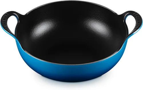 Vista 11 de Le Creuset Plato Balti de hierro fundido esmaltado, 3 cuartos de galón., Llama