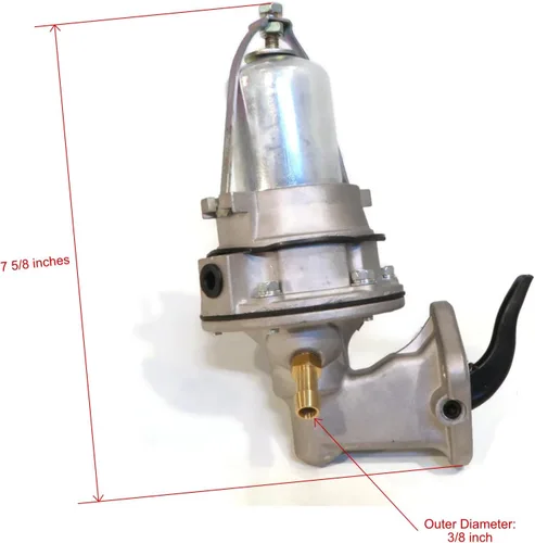 Vista 3 de The ROP Shop Bomba de combustible para 1987-1989 MerCruiser 2.5L, 153, L4 GM 0B531854-0C856558 Sterndrive