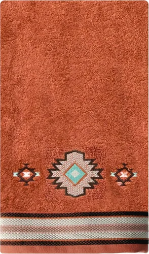 Vista 12 de SKL Home Rhapsody - Juego de 2 toallas de baño, 2 toallas de mano, multicolor 2 Bath towels, 2 hand towels. 550 GSM weight. Spa-level quality.