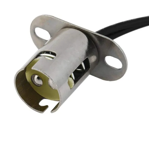 Vista 2 de 2 unidades BAY15D 1157 Sujetador del enchufe de bombilla LED con conector de cable para coche, camioneta