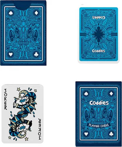 Vista 8 de Coddies Cartas de juego de peces FINtastic Cards Fish Design Idea de regalo Juegos, Go Fish, Poker, Black Jack