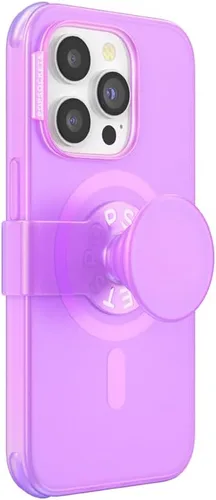 Vista 23 de Funda PopSockets para iPhone 14 con agarre telefónico y deslizador compatible con MagSafe, funda para iPhone 14, compatible con carga inalámbrica