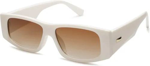 Vista 48 de SOJOS Gafas de sol polarizadas rectangulares Y2K de moda para mujeres y hombres, gafas de sol rave de diseñador de moda SJ2228