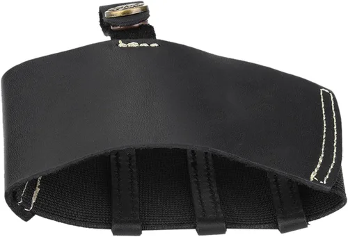 Vista 9 de Qiilu Funda protectora universal para botas de cambio de motocicleta, Negro
