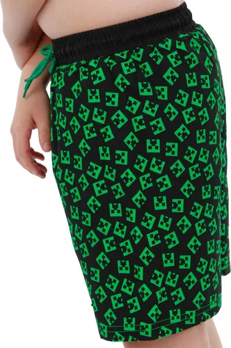 Vista 3 de Minecraft Bañador Creeper para Niño