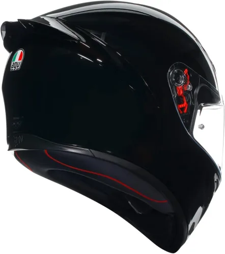 Vista 6 de AGV K1 S Casco de carreras de motocicleta de cara completa brillante sólido