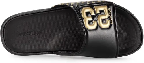 Vista 5 de NineCiFun Sandalias deportivas ajustables para hombre, sandalias deportivas de baloncesto para hombre, cómodas para baño, sandalias antideslizantes