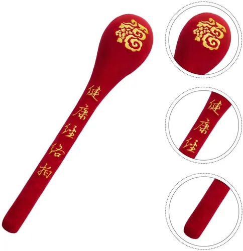 Vista 5 de Beavorty Shot Active Hammer Massaging Stick para masajeador de espalda, martillo de bola, herramienta de reflexología de algodón, bola de rodillo