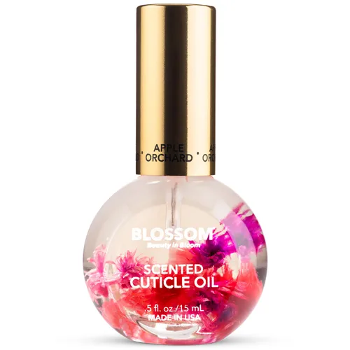 Vista 8 de Blossom Hidratante, hidratante, fortalecedor, aceite perfumado para cutículas, infundido con flores reales, fabricado en Estados Unidos, paquete